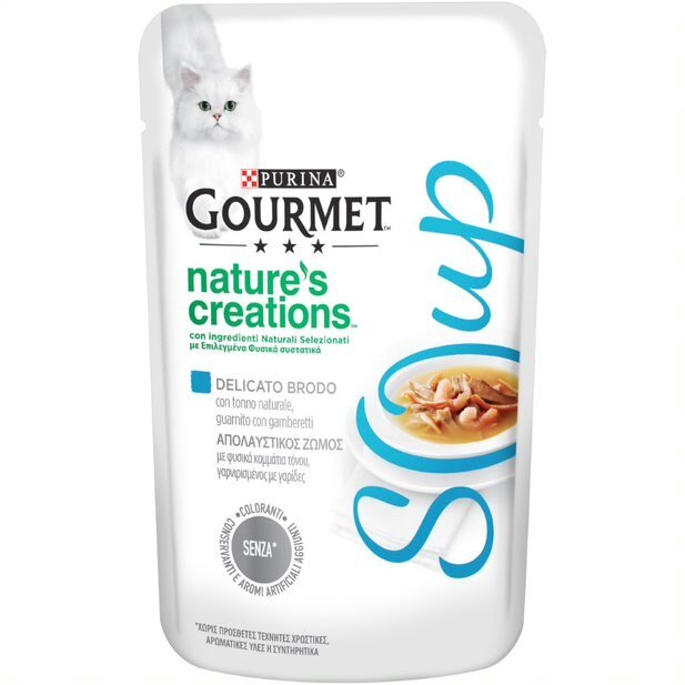 Gourmet Soup Tonno E Gamberetti 40 Gr 32x