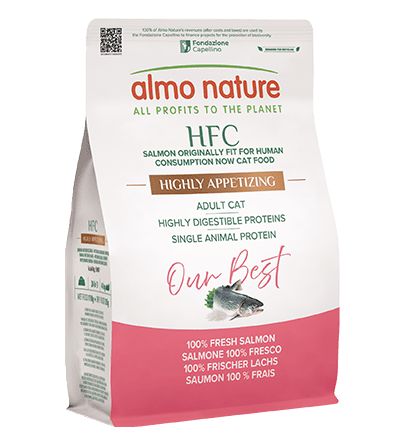 Hfc Gatto Adulto Salmone 1,2 Kg