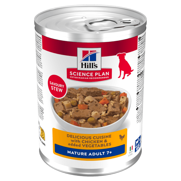 Hills Cane Mature 7+ Pollo E Verdure 363 Gr 12x