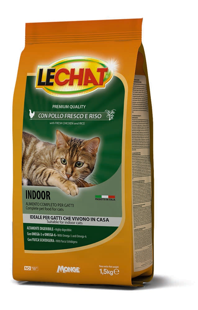 Lechat Croccantini Con Pollo E Riso Gatto 1,5 Kg 8x
