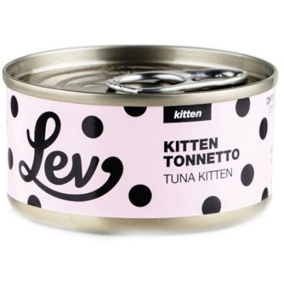 Lev Gatto Kitten Tonnetto Lattina 70 Gr 24x