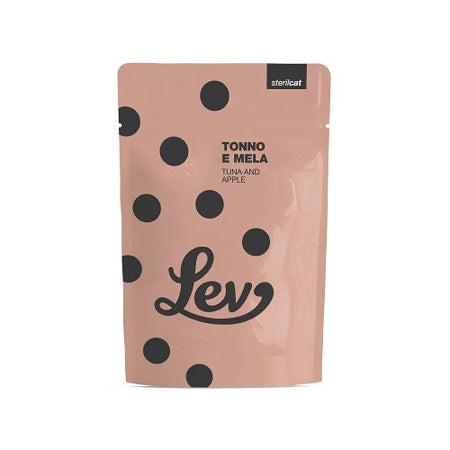 Lev Gatto Sterilized Tonno E Mela Bustina 60 Gr 24x