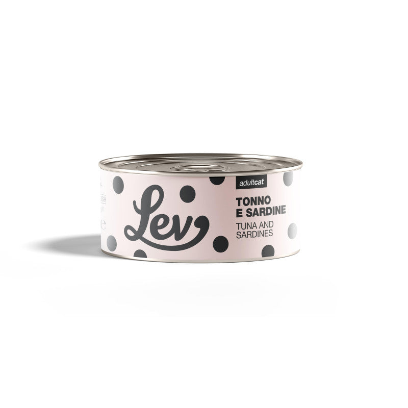 Lev Gatto Tonno E Sardine Lattina 140 Gr 24x