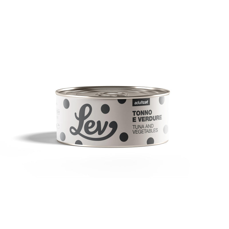 Lev Gatto Tonno E Verdure Lattina 140 Gr 24x