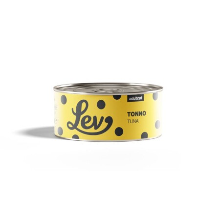 Lev Gatto Tonno Lattina 140 Gr 24x