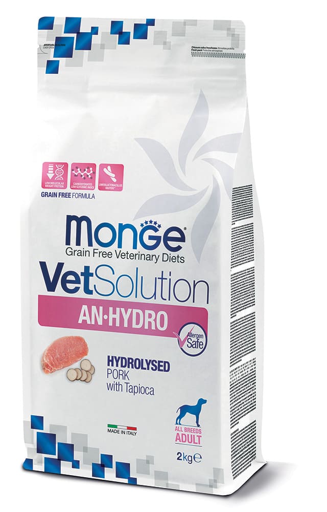Monge Maiale Vet Solution An-hydro Cane 2 Kg