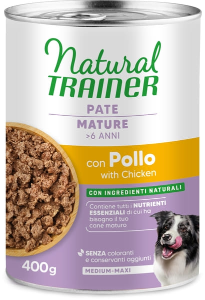 Natural Trainer Cane Mature Medium Lattina 400 Gr 12x
