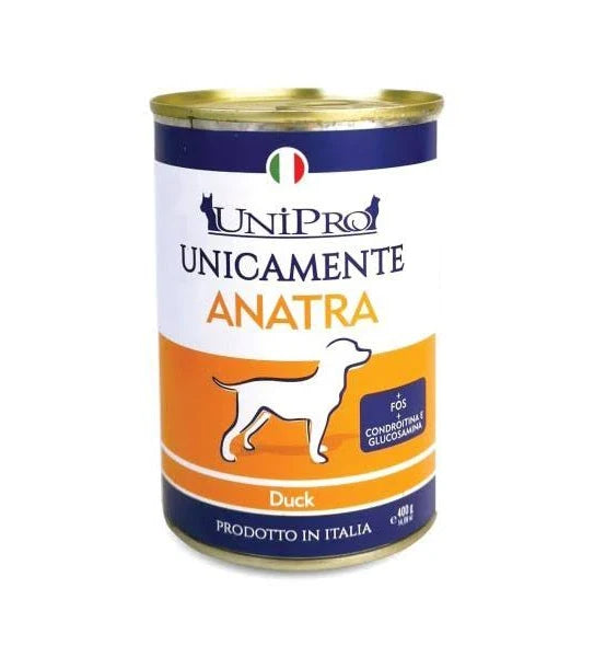 Unipro Cane Anatra Monoproteico 400 Gr 24x