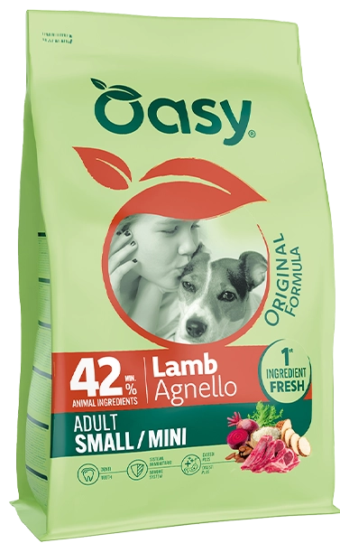 Oasy Agnello Adult Small - Mini Cane 2 Kg