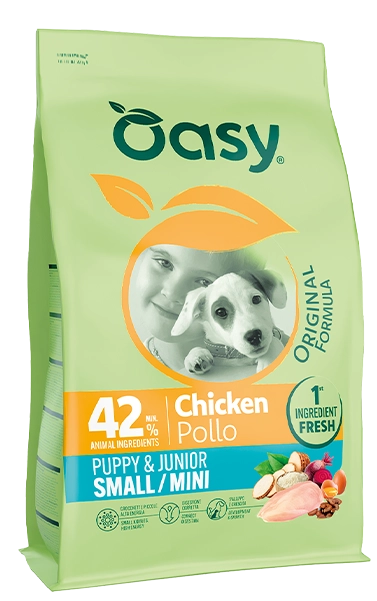 Oasy Cane Pollo Puppy Small - Mini Original 800 Gr