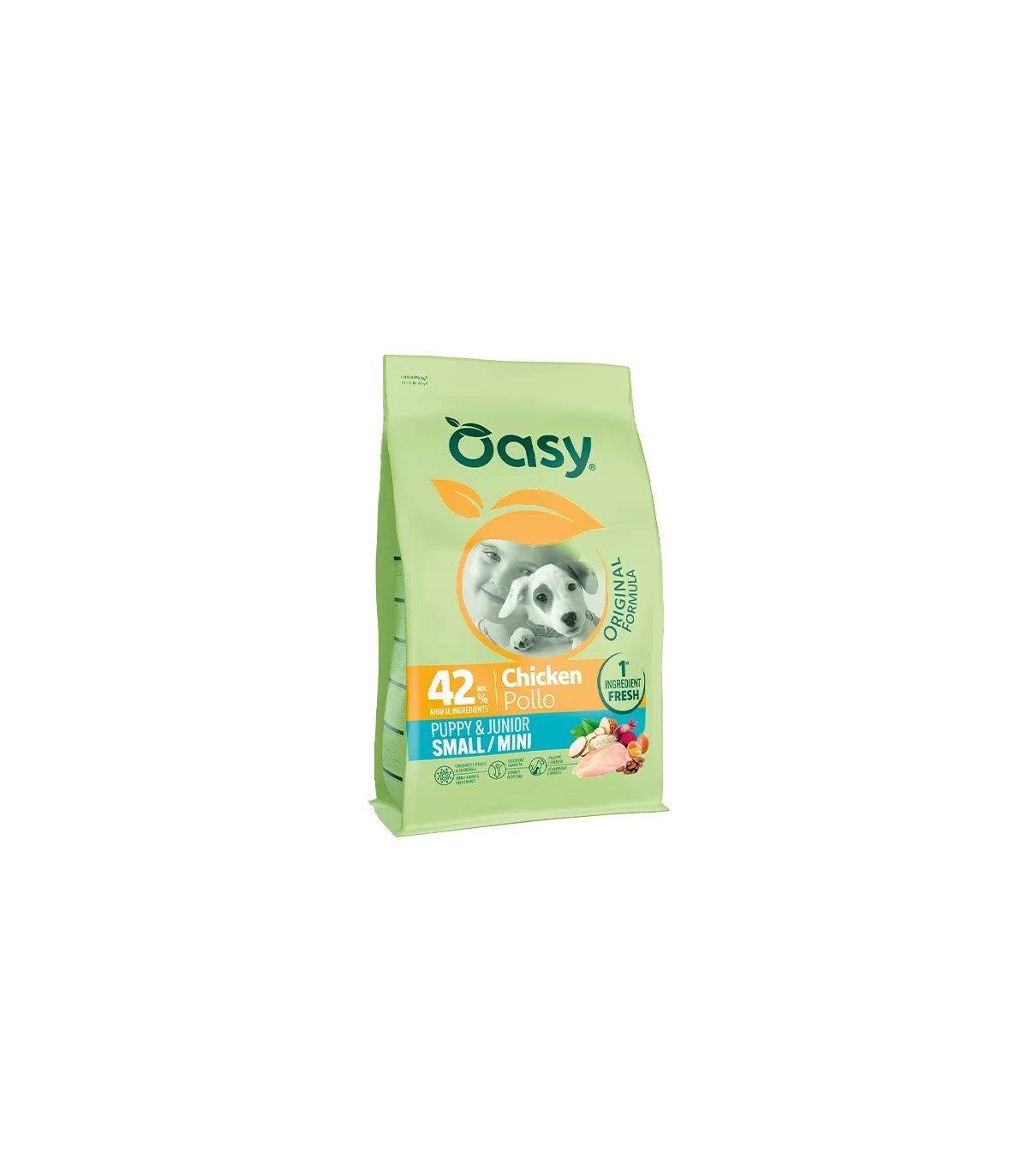 Oasy Cane Original Puppy Small - Mini Pollo 2 Kg