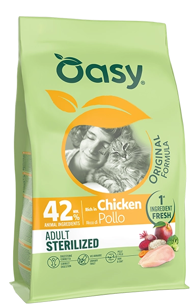 Oasy Pollo Original Sterilized Adult Gatto 6 Kg
