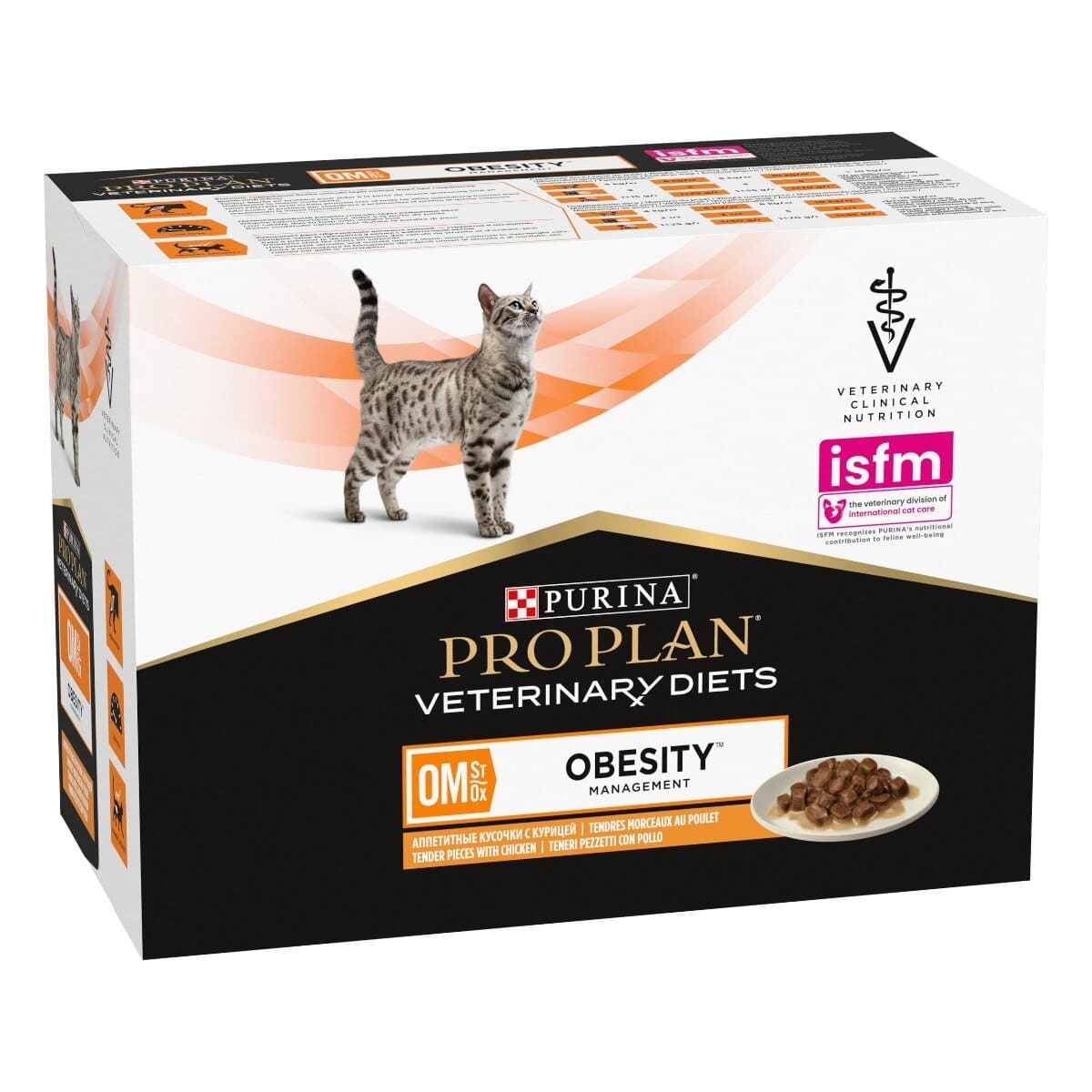 Pro Plan Gatto Diet Om Obesity Pollo Bustina 85 Gr 40x