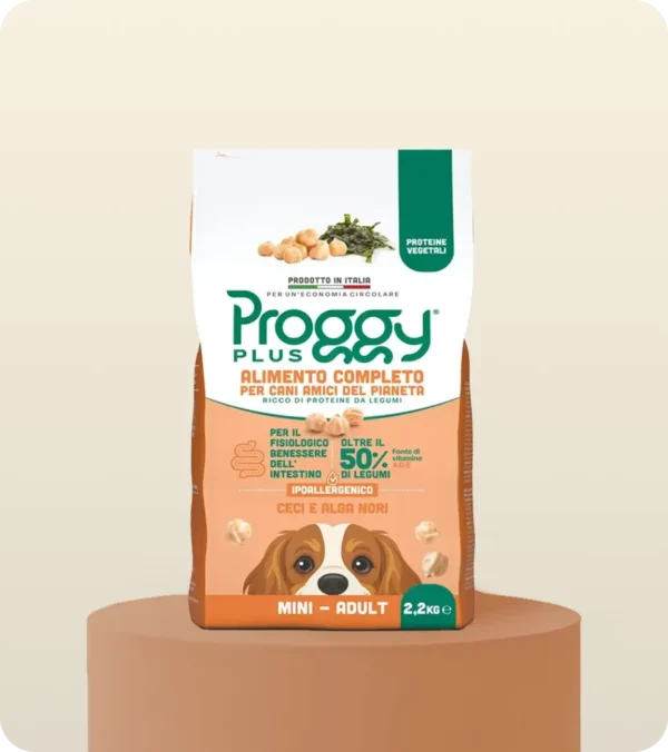 Proggy Plus Ceci e Alga Nori Cane Adult Mini 2,2 Kg