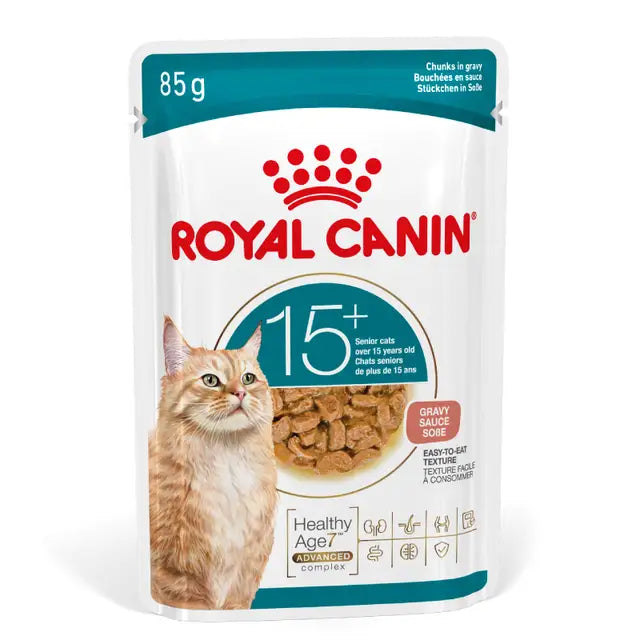 Royal Canin Gatto Ageing 15+ Gravy Salsa Bustina 85 Gr 12x