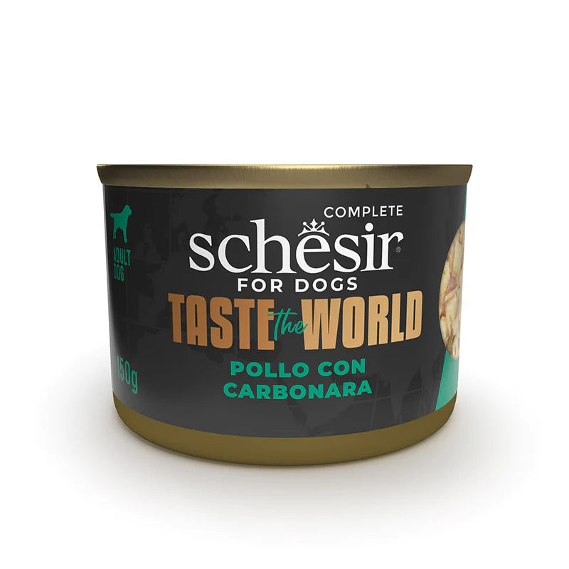 Schesir Cane Pollo E Carbonara Lattina 150 Gr 8x