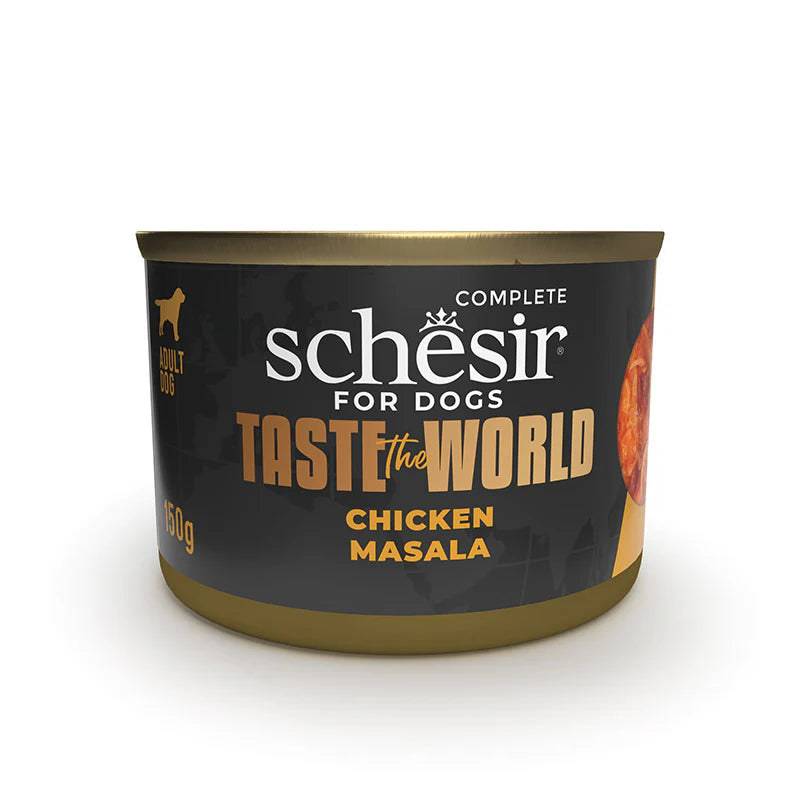 Schesir Cane Pollo Masala Lattina 150 Gr 8x