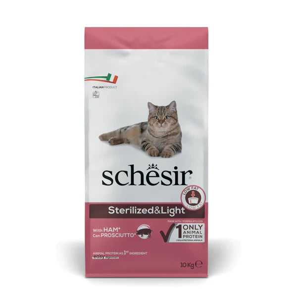 Schesir Gatto Sterilized Prosciutto 10 Kg