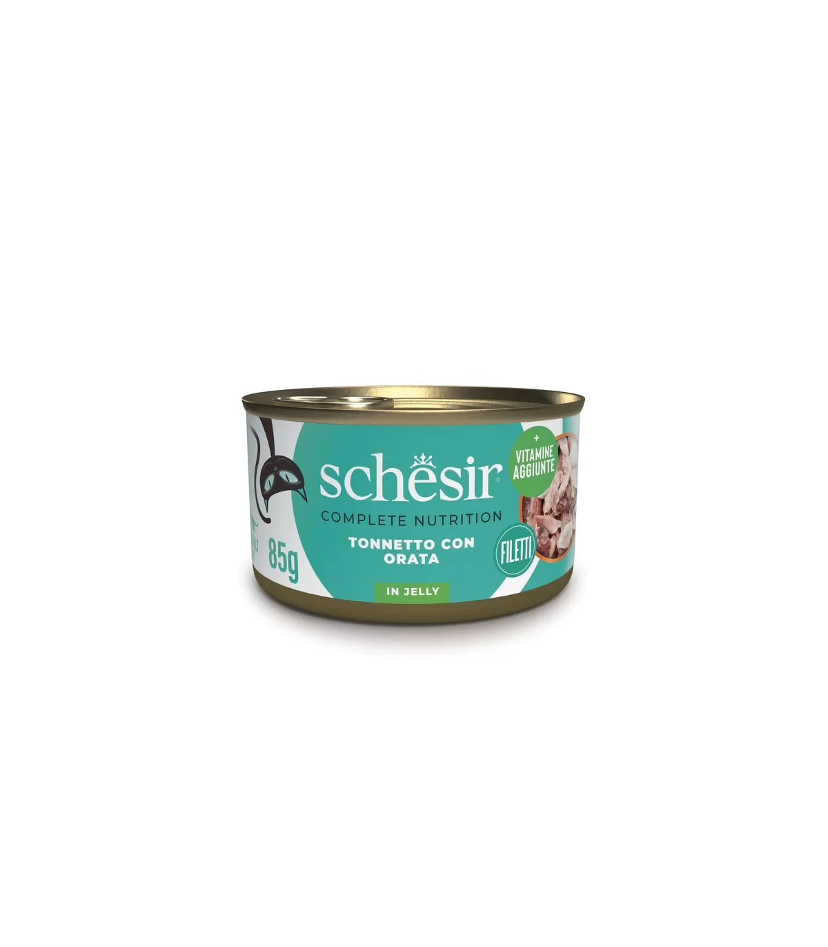 Schesir Gatto Tonnetto E Orata Jelly Lattina 85 Gr 24x