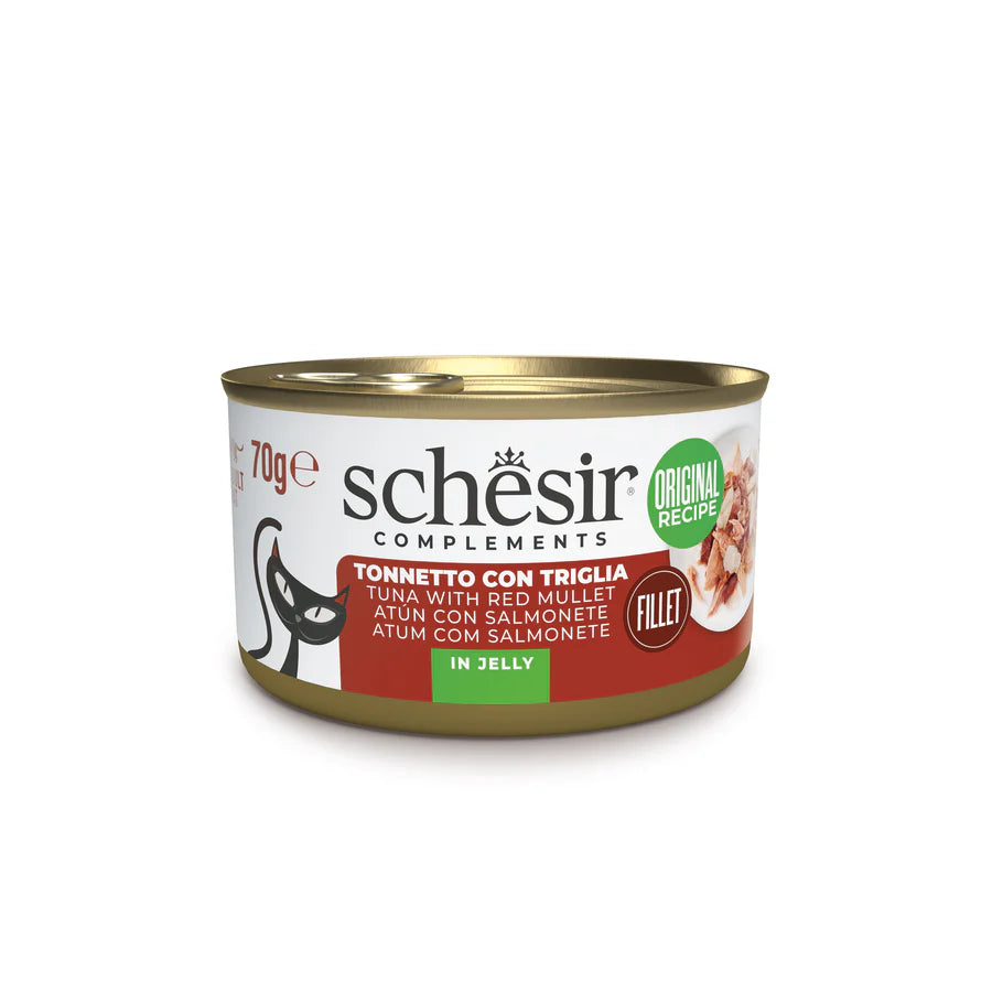 Schesir Gatto Tonnetto E Triglia Jelly Lattina 70 Gr 12x