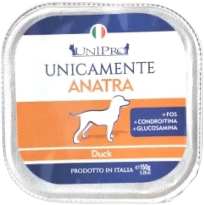 Unipro Cane Anatra Monoproteico 150 Gr 22x
