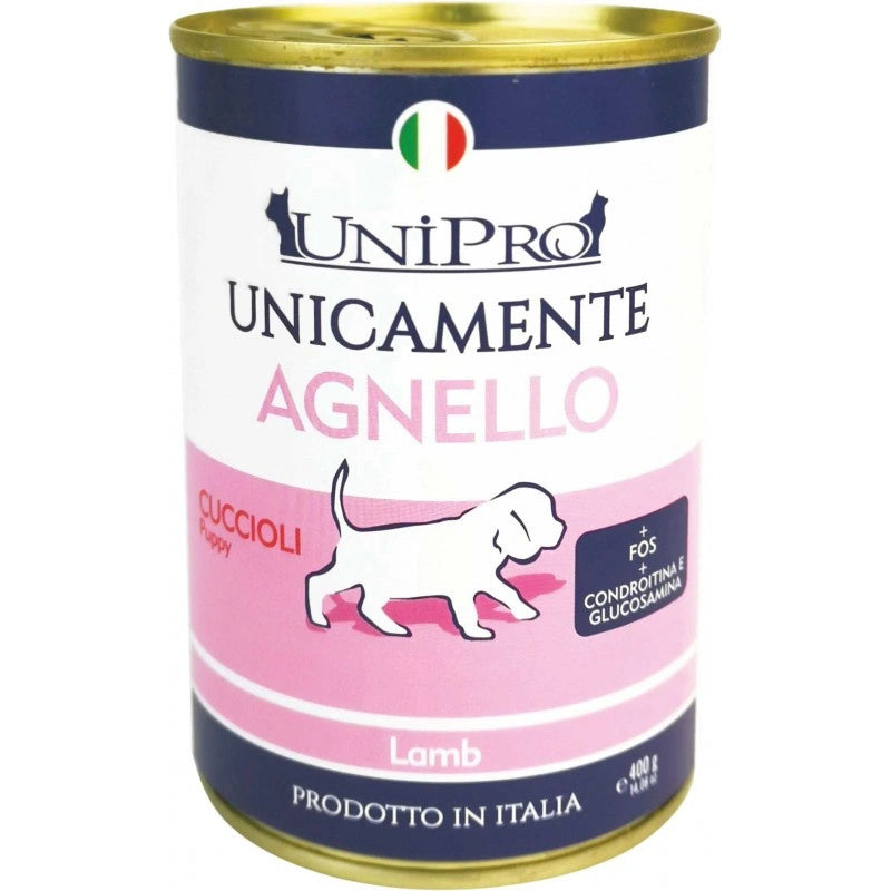 Unipro Cane Puppy Agnello Monoproteico 400 Gr 24x