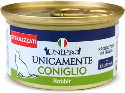 Unipro Gatto Coniglio Sterilized Monoproteico 85 Gr 24x