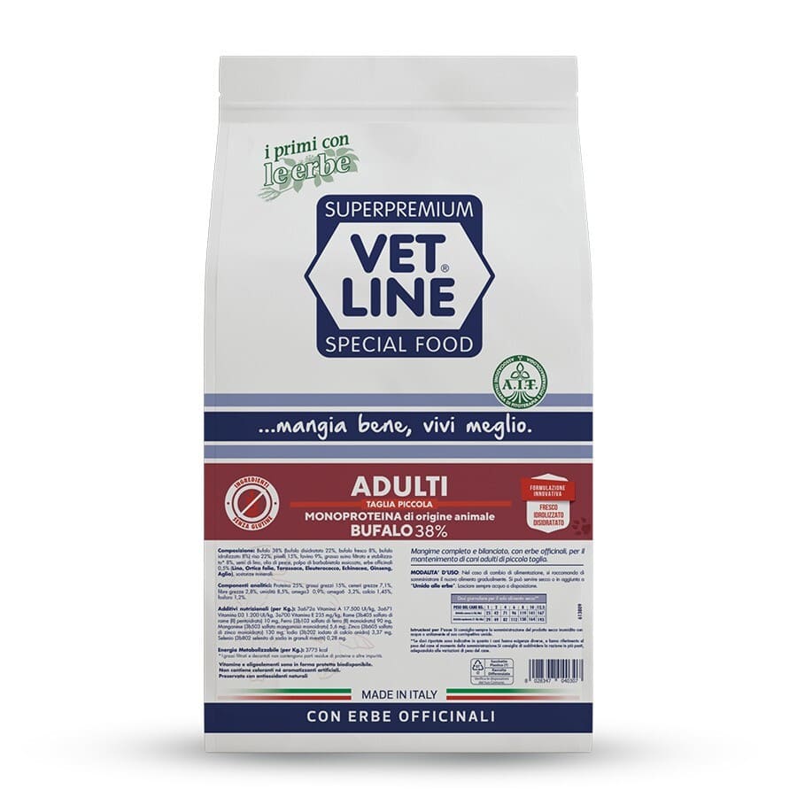 Vet Line Bufalo Mini Adult 12,5 Kg