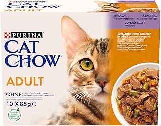 Cat Chow Adult Agnello E Fagiolini Multipack 10 X 85 Gr 4x