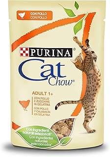 Cat Chow Adult Pollo E Zucchine Multipack 10 X 85 Gr 4x