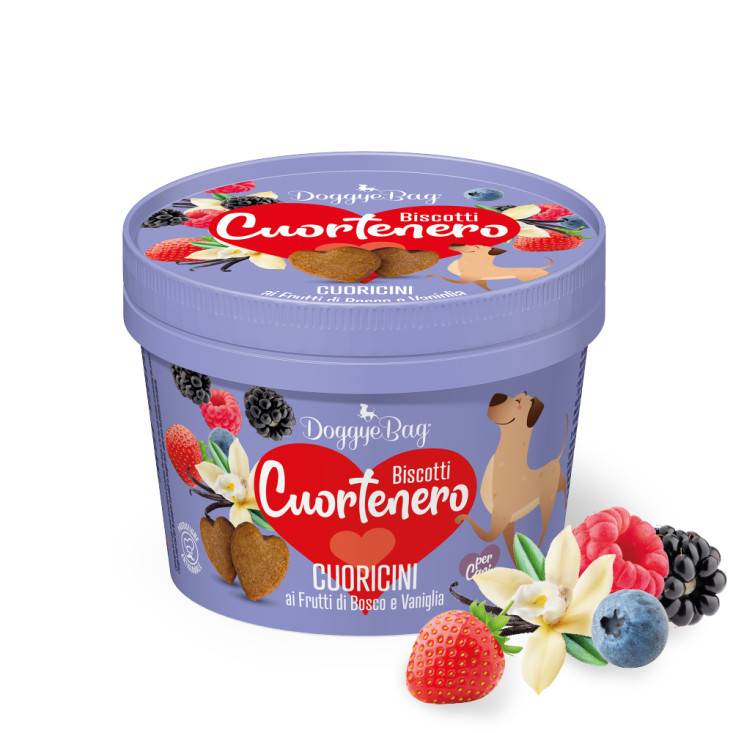 Cuortenero Cuoricini Frutti Di Bosco E Vaniglia 150 Gr
