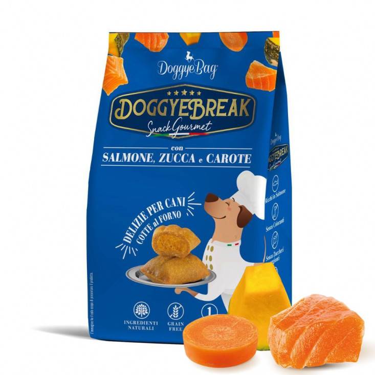 Canegyebreak Salmone Zucca E Carote 180 Gr