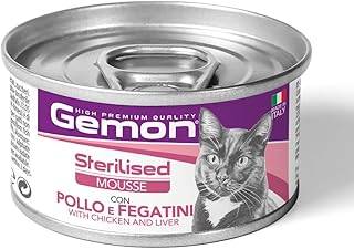 Gemon Gatto Sterilized Mousse Pollo E Fegatini 85 Gr 24x
