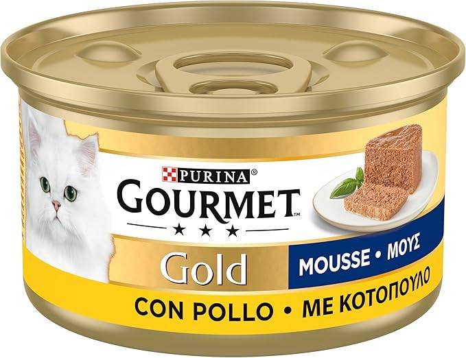 Gourmet Gold Mousse Pollo 85 Gr 24x