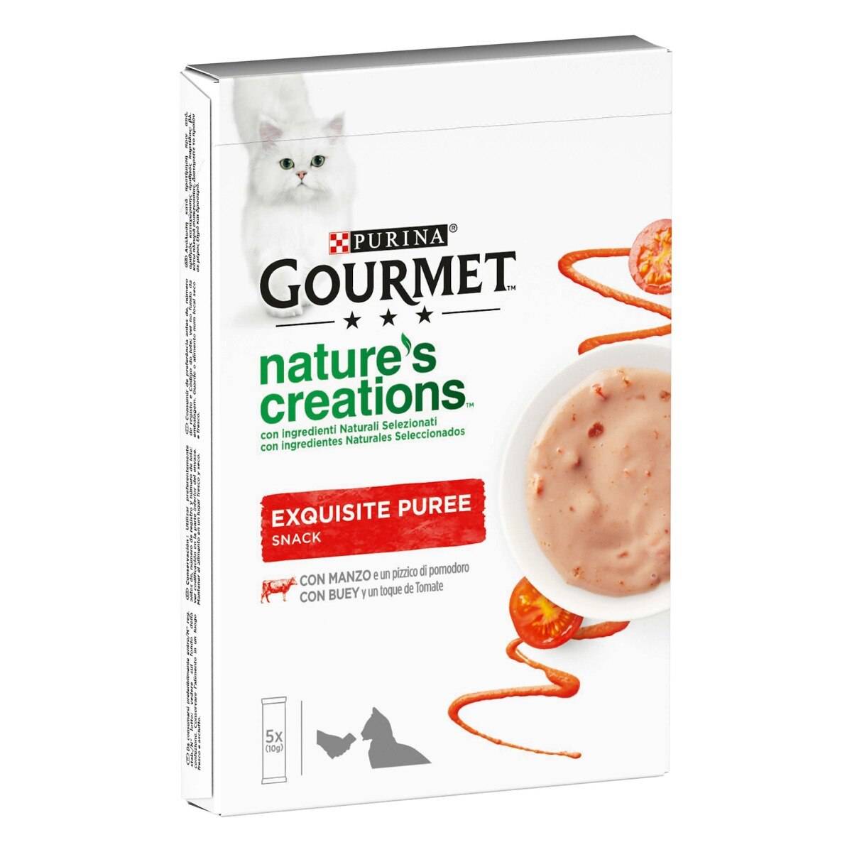 Gourmet Nature Puree Manzo 5 X 10 Gr