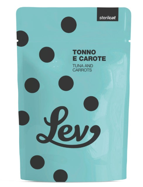 Lev Gatto Sterilized Tonno E Carote Bustina 60 Gr 24x