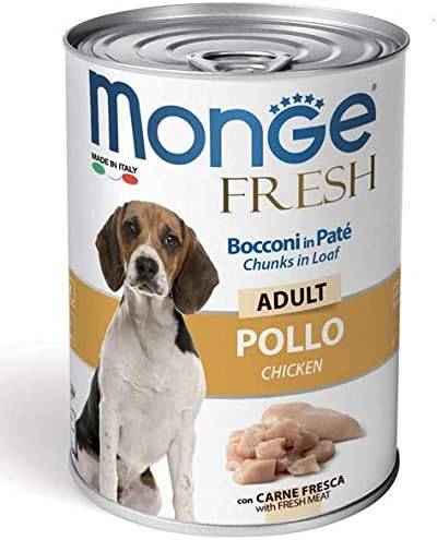 Monge Fresh Cane Adult Pollo 400 Gr 24x