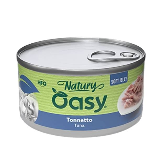Oasy Gatto Jelly Tonnetto Lattina 85 Gr 24x
