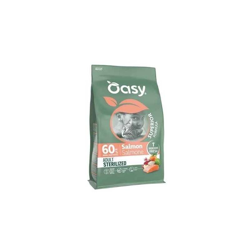 Oasy Gatto Superior Sterilized Adult Salmone 6 Kg