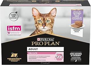 Pro Plan Gatto Delicate Adult Mousse Tacchino Multipack 12 x 85 Gr 8x
