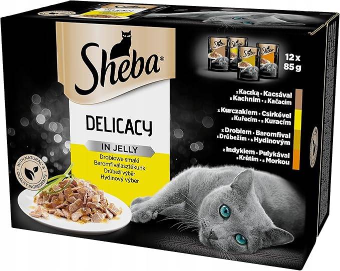 Sheba Selezione Delicata In Gelatina 12 X 85 Gr 4x