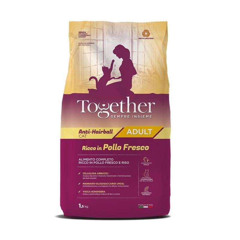 Together Gatto Anti Hairball Pollo 300 Gr