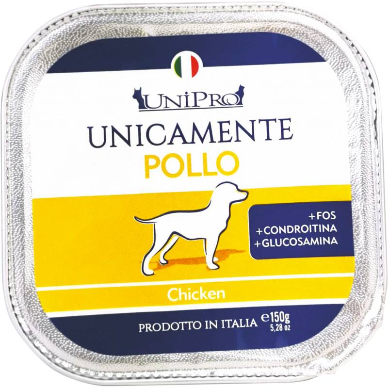 Unipro Cane Pollo Monoproteico 150 Gr 22x