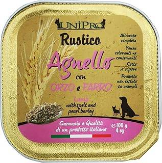 Unipro Cane Rustico Agnello Orzo E Farro 100 Gr 32x
