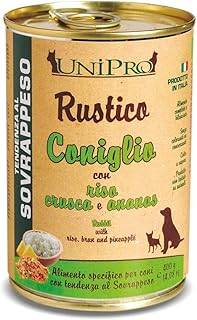 Unipro Cane Rustico Coniglio Riso Crusca E Ananas 400 Gr 24x