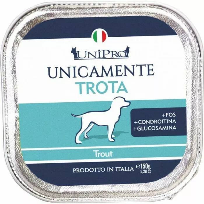 Unipro Cane Trota Monoproteico 150 Gr 22x
